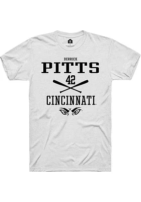 Derrick Pitts Cincinnati Bearcats Rally NIL Sport Icon Short Sleeve T Shirt