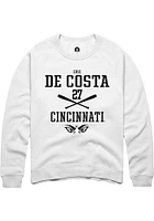 Eric De Costa Rally Cincinnati Bearcats Mens NIL Sport Icon Long Sleeve Crew Sweatshirt