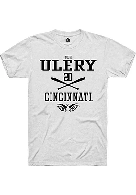 Josh Ulery Cincinnati Bearcats Rally NIL Sport Icon Short Sleeve T Shirt