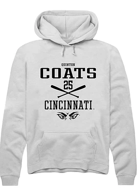 Quinton Coats Rally Cincinnati Bearcats Mens NIL Sport Icon Long Sleeve Hoodie