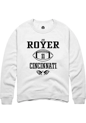 Joe Royer Rally Cincinnati Bearcats Mens NIL Sport Icon Long Sleeve Crew Sweatshirt