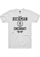 Connor Hickman Cincinnati Bearcats Rally NIL Sport Icon Short Sleeve T Shirt