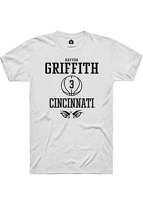 Rayvon Griffith Cincinnati Bearcats Rally NIL Sport Icon Short Sleeve T Shirt