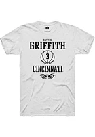 Rayvon Griffith Cincinnati Bearcats Rally NIL Sport Icon Short Sleeve T Shirt