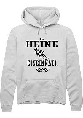 Mia Heine Rally Cincinnati Bearcats Mens NIL Sport Icon Long Sleeve Hoodie