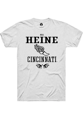 Mia Heine Cincinnati Bearcats Rally NIL Sport Icon Short Sleeve T Shirt