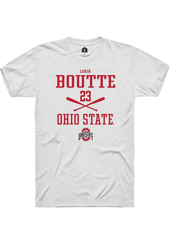 Lorin Boutté Ohio State Buckeyes Rally NIL Sport Icon Short Sleeve T Shirt