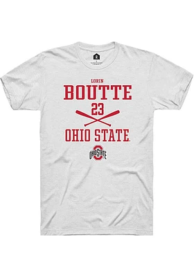 Lorin Boutté Ohio State Buckeyes Rally NIL Sport Icon Short Sleeve T Shirt