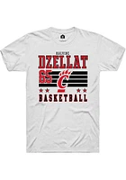 Halvine Dzellat  Cincinnati Bearcats White Rally NIL Striped Short Sleeve T Shirt