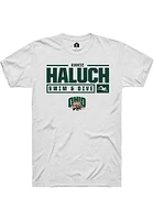 Annie Haluch Ohio Bobcats Rally NIL Stacked Box Short Sleeve T Shirt