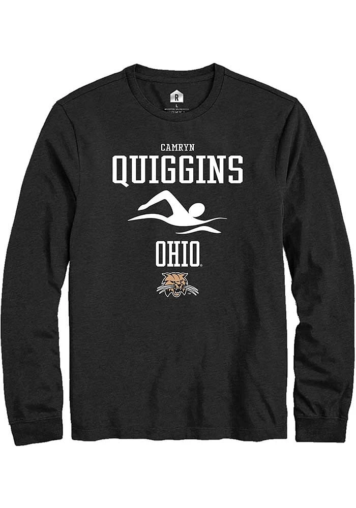 Camryn Quiggins Ohio Bobcats Rally NIL Sport Icon Long Sleeve T Shirt