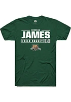 Deborah James Ohio Bobcats Rally NIL Stacked Box Short Sleeve T Shirt