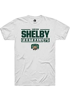Jarian Shelby Ohio Bobcats Rally NIL Stacked Box Short Sleeve T Shirt