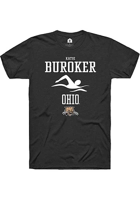 Katie Buroker Ohio Bobcats Rally NIL Sport Icon Short Sleeve T Shirt