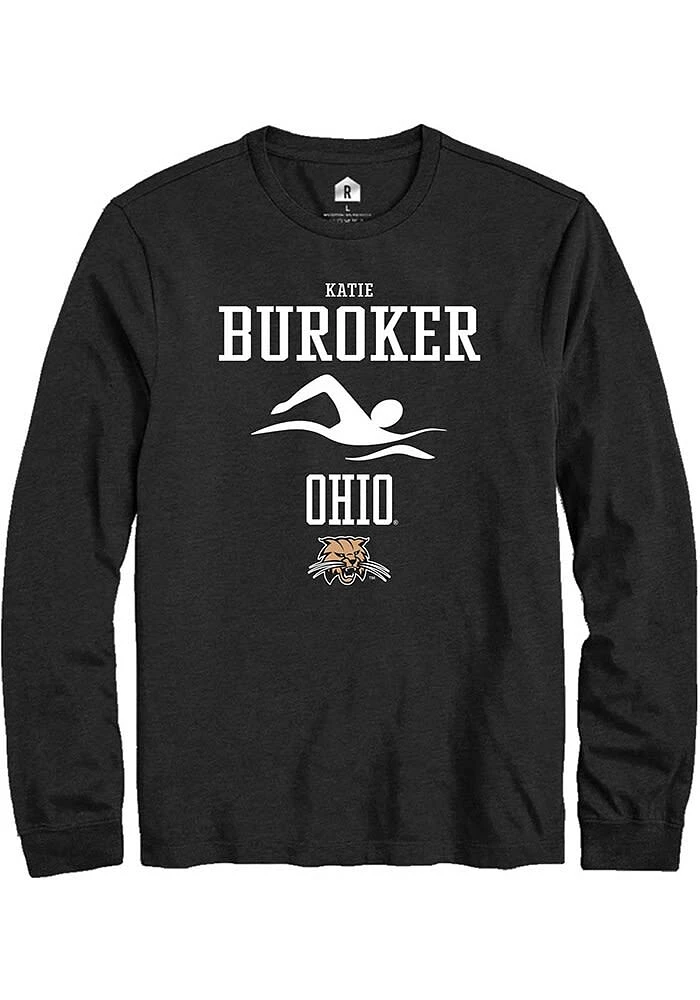 Katie Buroker Ohio Bobcats Rally NIL Sport Icon Long Sleeve T Shirt