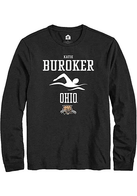 Katie Buroker Ohio Bobcats Rally NIL Sport Icon Long Sleeve T Shirt