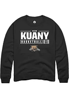 Kiir Kuany Rally Ohio Bobcats Mens NIL Stacked Box Long Sleeve Crew Sweatshirt