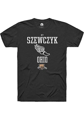 Ky Szewczyk Ohio Bobcats Rally NIL Sport Icon Short Sleeve T Shirt