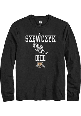 Ky Szewczyk Ohio Bobcats Rally NIL Sport Icon Long Sleeve T Shirt