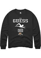 Leah Guess Rally Ohio Bobcats Mens NIL Sport Icon Long Sleeve Crew Sweatshirt