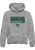 Leah Guess  Rally Ohio Bobcats Mens Graphite NIL Stacked Box Long Sleeve Hoodie