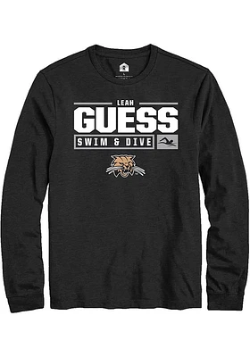 Leah Guess Ohio Bobcats Rally NIL Stacked Box Long Sleeve T Shirt