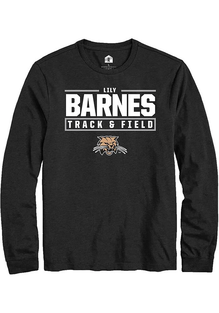 Lily Barnes Ohio Bobcats Rally NIL Stacked Box Long Sleeve T Shirt