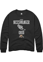 Logan Niceswanger Rally Ohio Bobcats Mens NIL Sport Icon Long Sleeve Crew Sweatshirt