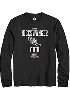 Logan Niceswanger Ohio Bobcats Rally NIL Sport Icon Long Sleeve T Shirt