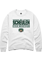 Mia Scheulen Rally Ohio Bobcats Mens NIL Stacked Box Long Sleeve Crew Sweatshirt