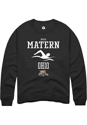 Sofia Matern Rally Ohio Bobcats Mens NIL Sport Icon Long Sleeve Crew Sweatshirt