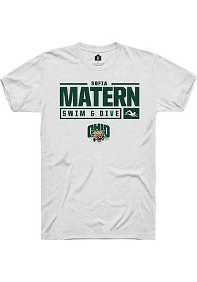 Sofia Matern Ohio Bobcats Rally NIL Stacked Box Short Sleeve T Shirt