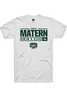 Sofia Matern Ohio Bobcats Rally NIL Stacked Box Short Sleeve T Shirt