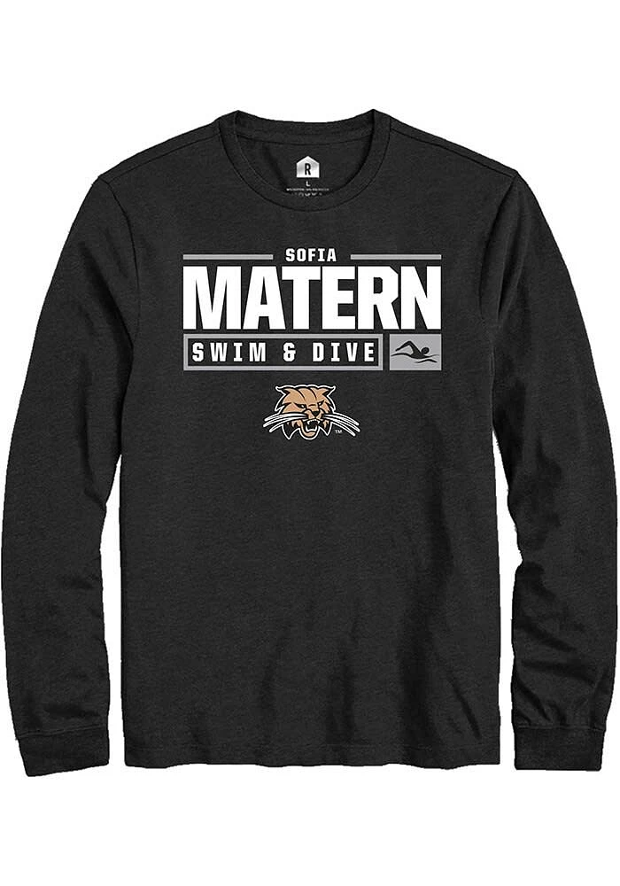 Sofia Matern Ohio Bobcats Rally NIL Stacked Box Long Sleeve T Shirt