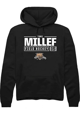 Tori Millef Rally Ohio Bobcats Mens NIL Stacked Box Long Sleeve Hoodie