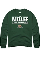 Tori Millef Rally Ohio Bobcats Mens NIL Stacked Box Long Sleeve Crew Sweatshirt