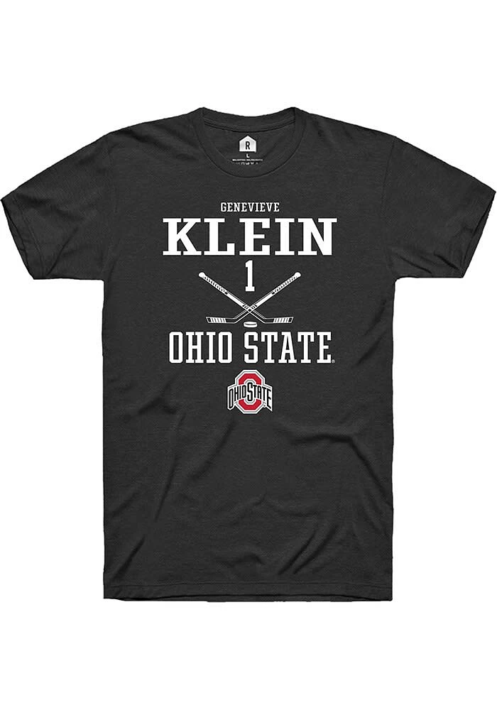 Genevieve Klein Ohio State Buckeyes Rally NIL Sport Icon Short Sleeve T Shirt