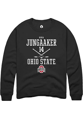 Mira Jungaaker Rally Ohio State Buckeyes Mens NIL Sport Icon Long Sleeve Crew Sweatshirt