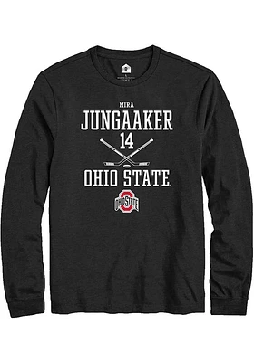 Mira Jungaaker Ohio State Buckeyes Rally NIL Sport Icon Long Sleeve T Shirt