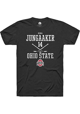 Mira Jungaaker Ohio State Buckeyes Rally NIL Sport Icon Short Sleeve T Shirt