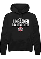 Mira Jungaaker Rally Ohio State Buckeyes Mens NIL Stacked Box Long Sleeve Hoodie