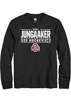 Mira Jungaaker Ohio State Buckeyes Rally NIL Stacked Box Long Sleeve T Shirt