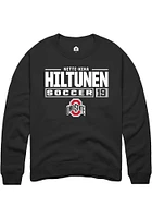Nette-Nina Hiltunen  Rally Ohio State Buckeyes Mens Black NIL Stacked Box Long Sleeve Crew Sweatsh..