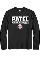 Sahil Patel Ohio State Buckeyes Rally NIL Stacked Box Long Sleeve T Shirt