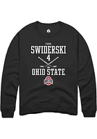 Sara Swiderski Rally Ohio State Buckeyes Mens NIL Sport Icon Long Sleeve Crew Sweatshirt