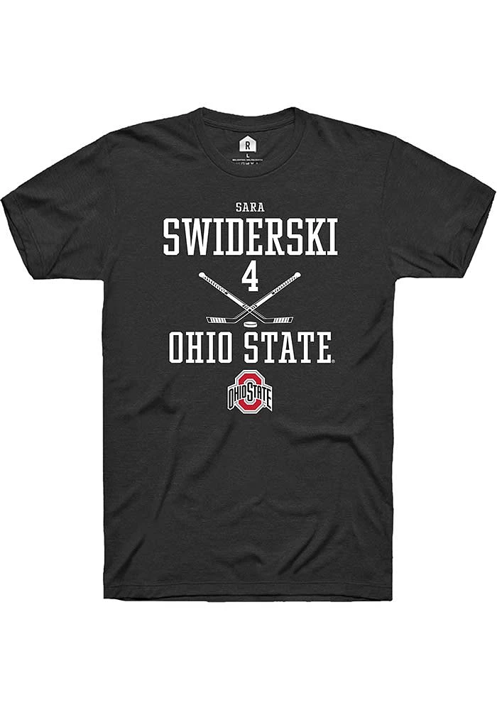 Sara Swiderski Ohio State Buckeyes Rally NIL Sport Icon Short Sleeve T Shirt