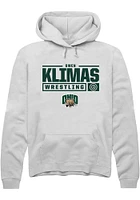 Owen Klimas Rally Ohio Bobcats Mens NIL Stacked Box Long Sleeve Hoodie