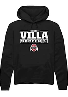 Tommaso Villa Rally Ohio State Buckeyes Mens NIL Stacked Box Long Sleeve Hoodie