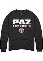 Maddy Paz Rally Ohio State Buckeyes Mens NIL Stacked Box Long Sleeve Crew Sweatshirt