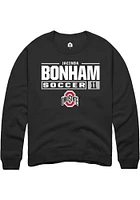 Jacinda Bonham Rally Ohio State Buckeyes Mens NIL Stacked Box Long Sleeve Crew Sweatshirt